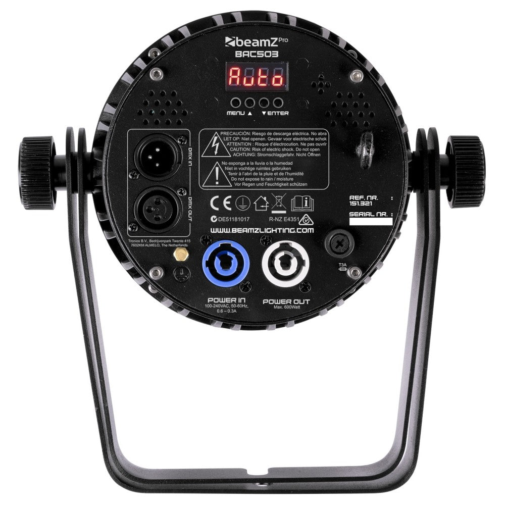 BEAMZ BAC503 ALUMINIUM PAR LED