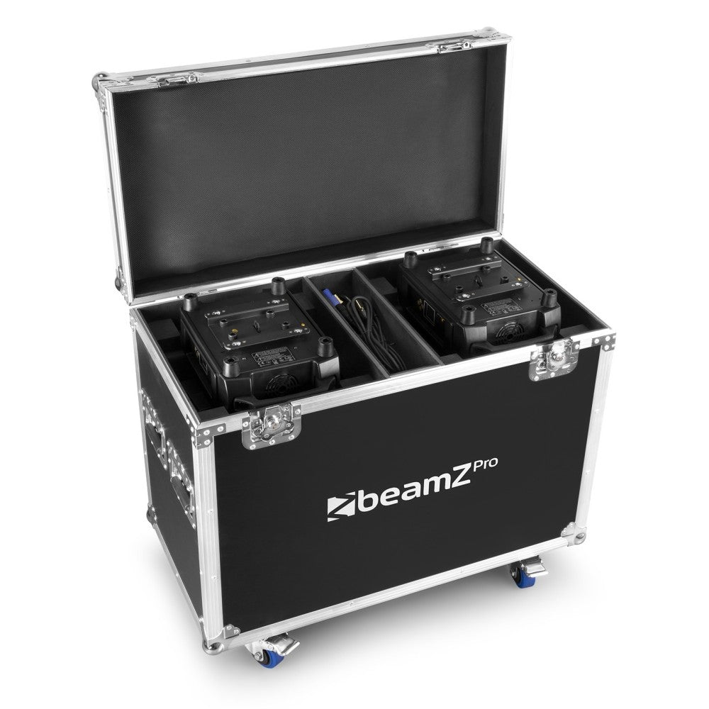 BEAMZ IGNITE300LED BSW PAR DE CABEZAS MÓVILES CON FLIGHTCASE