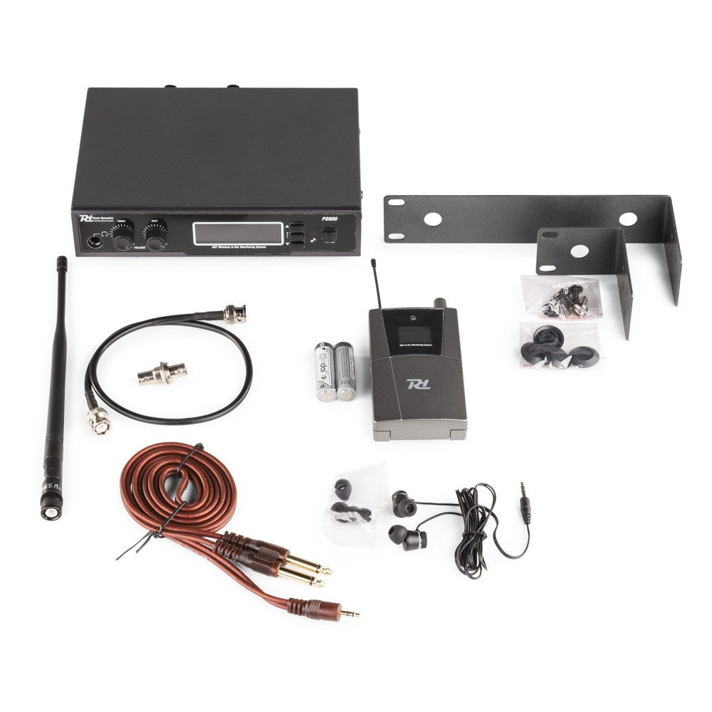 POWER DYNAMICS PD800 IN EAR MONITOR UHF