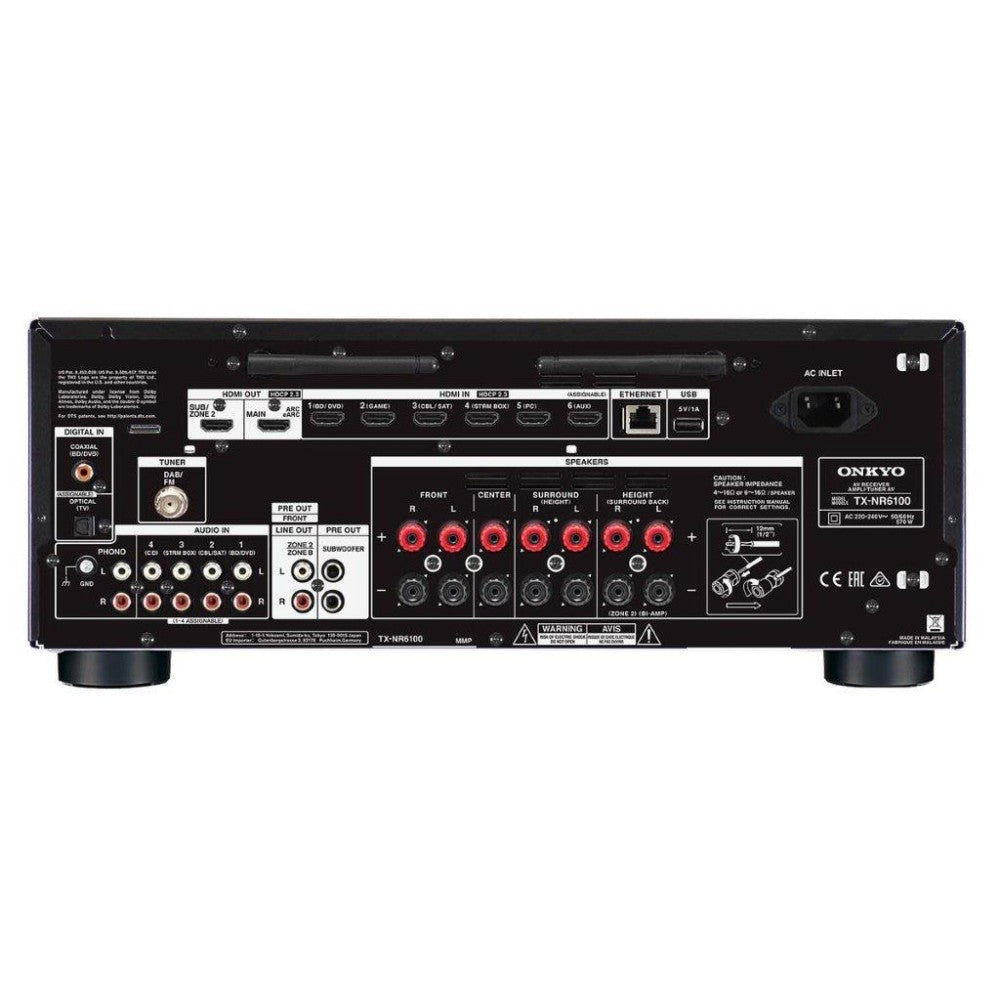 ONKYO TX-NR6100 RECEPTOR AV DE 7.2 CANALES