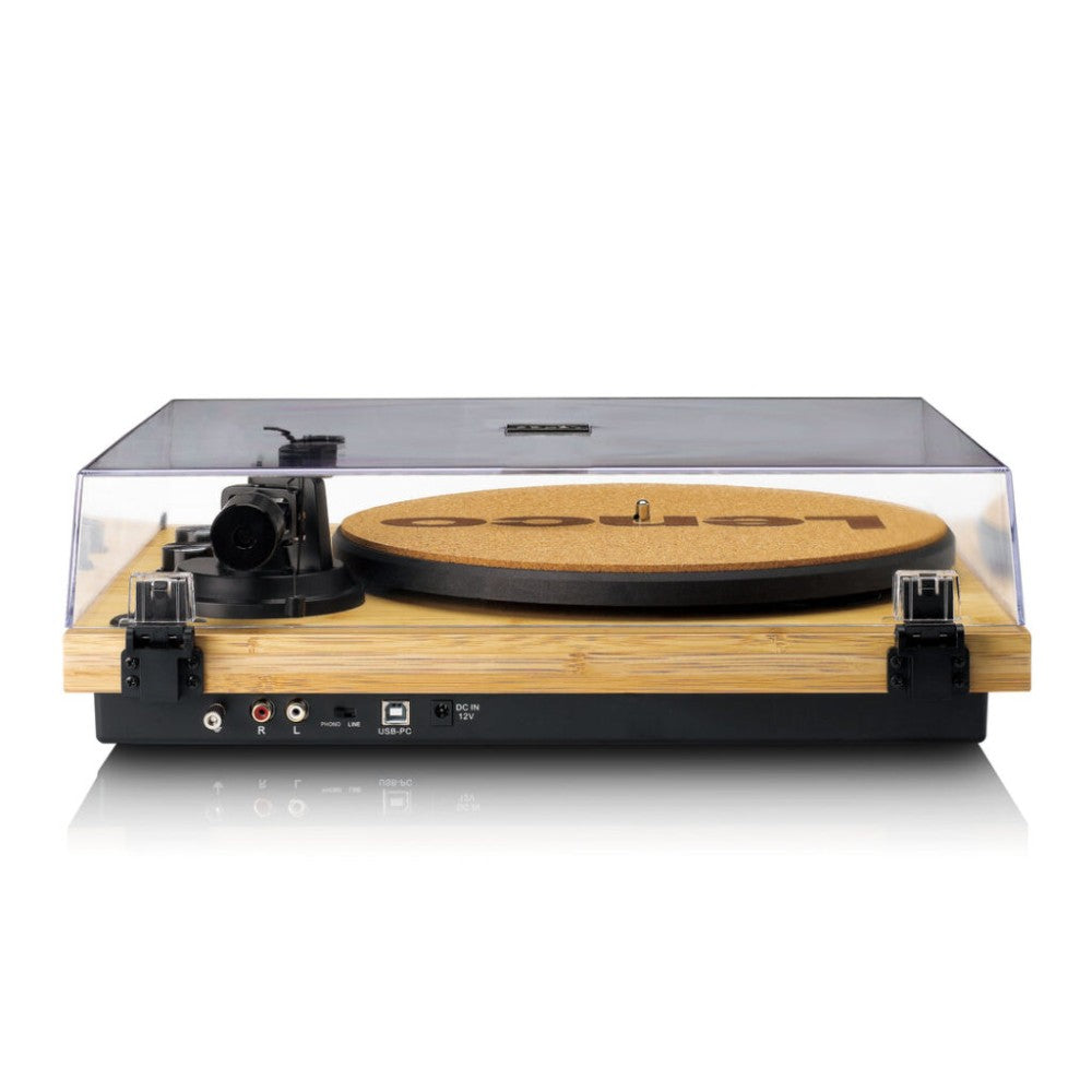 TOCADISCOS DE BAMBÚ LENCO LBT-335BA