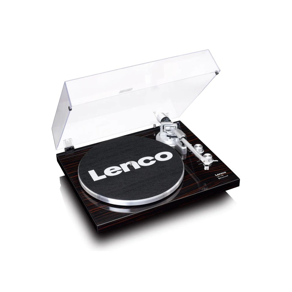 LENCO LBT-188WA - Tocadiscos con Bluetooth marrón oscuro