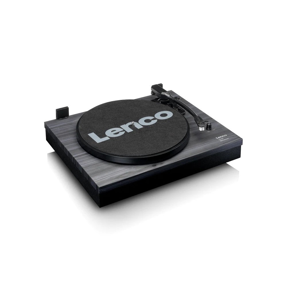 LENCO LS-301BK - TOCADISCOS CON BLUETOOTH Y 2 ALTAVOCES SEPARADOS