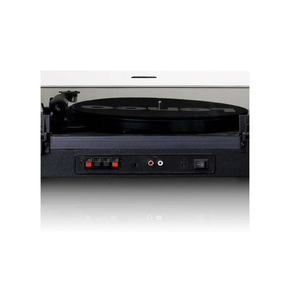 LENCO LS-301BK - TOCADISCOS CON BLUETOOTH Y 2 ALTAVOCES SEPARADOS