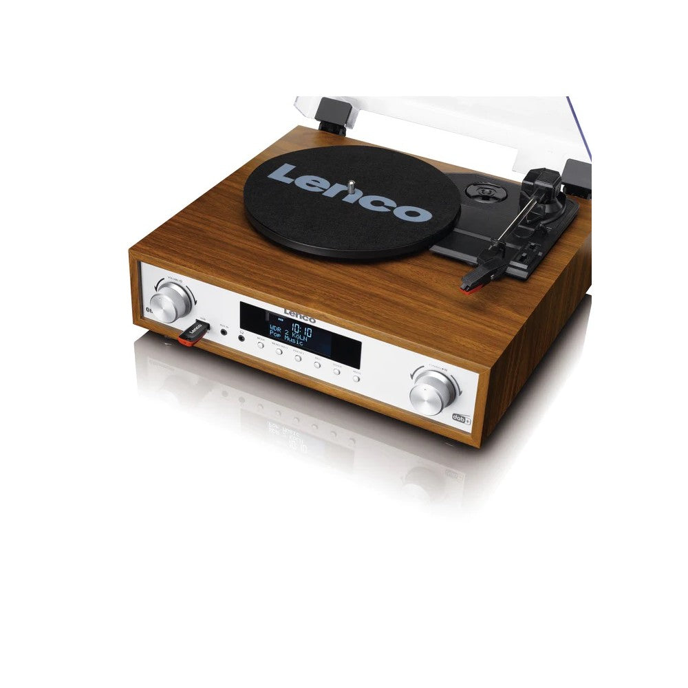 LENCO MC-160WD HiFi Stereo System with Turntable, DAB+/FM Radio, and Bluetooth