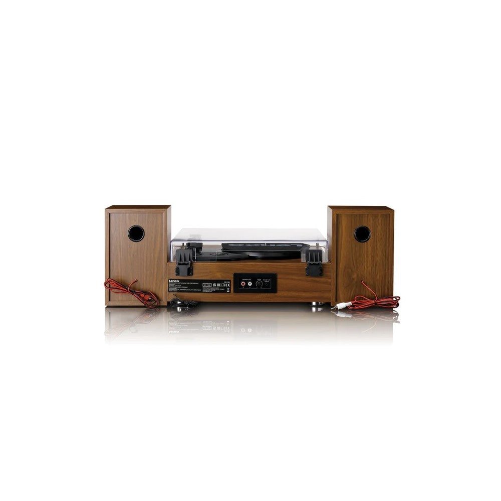 LENCO MC-160WD HiFi Stereo System with Turntable, DAB+/FM Radio, and Bluetooth