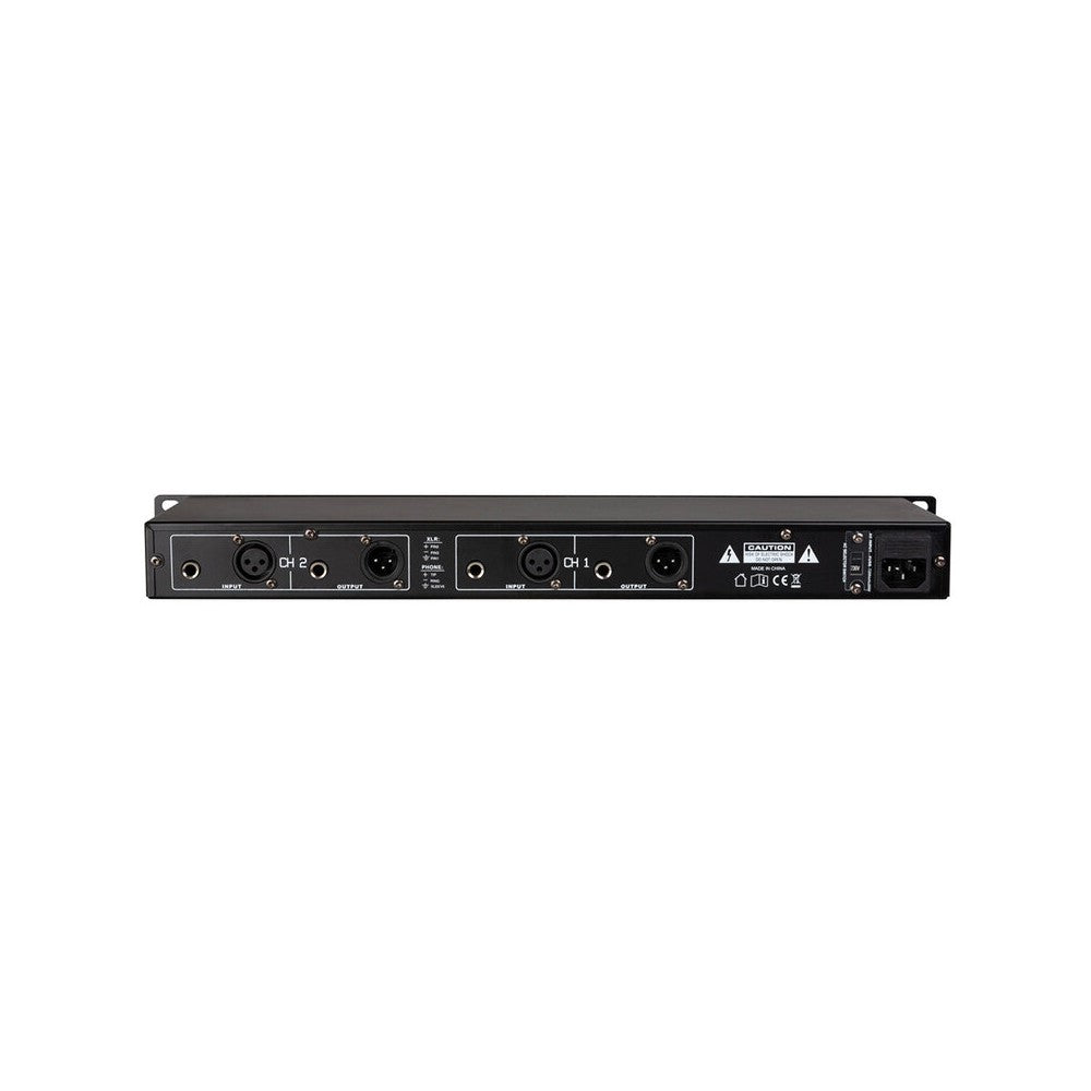JB Systems 2 x 15 band analog graphic equalizer