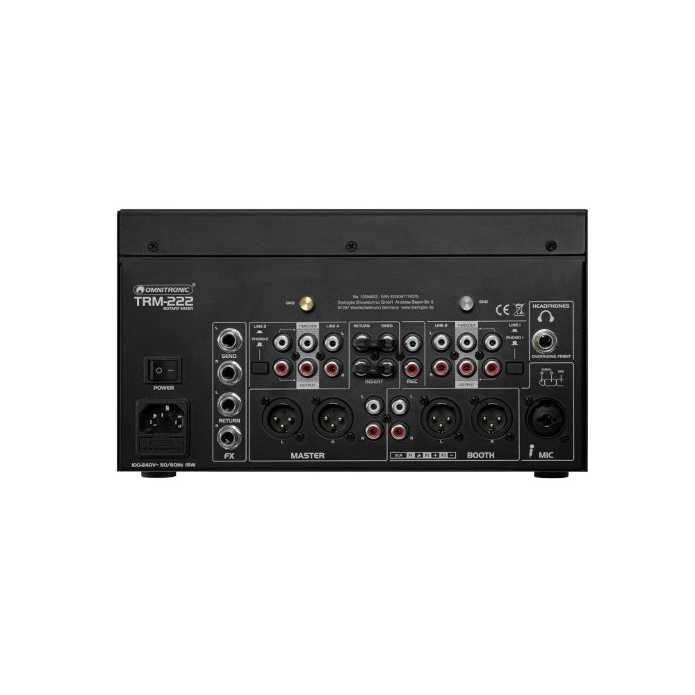 OMNITRONIC TRM-222 Rotary Mixer
