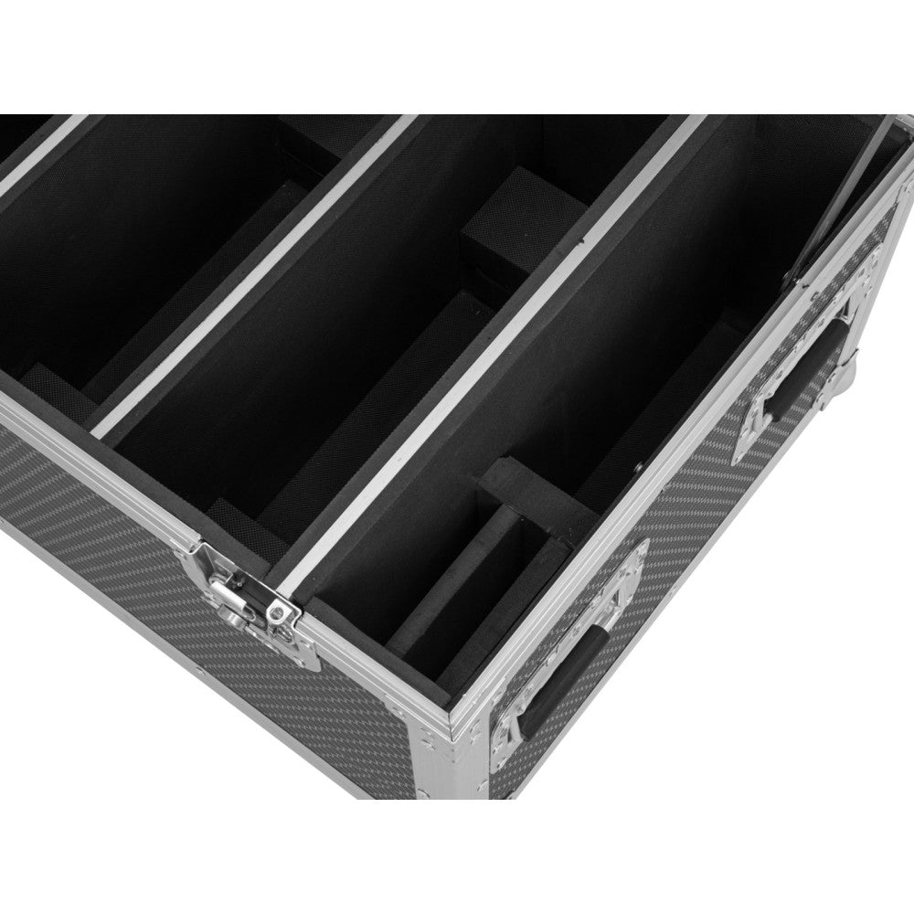 ROADINGER Flightcase 4x Multiflood IP 8x10W RGBW Wash
