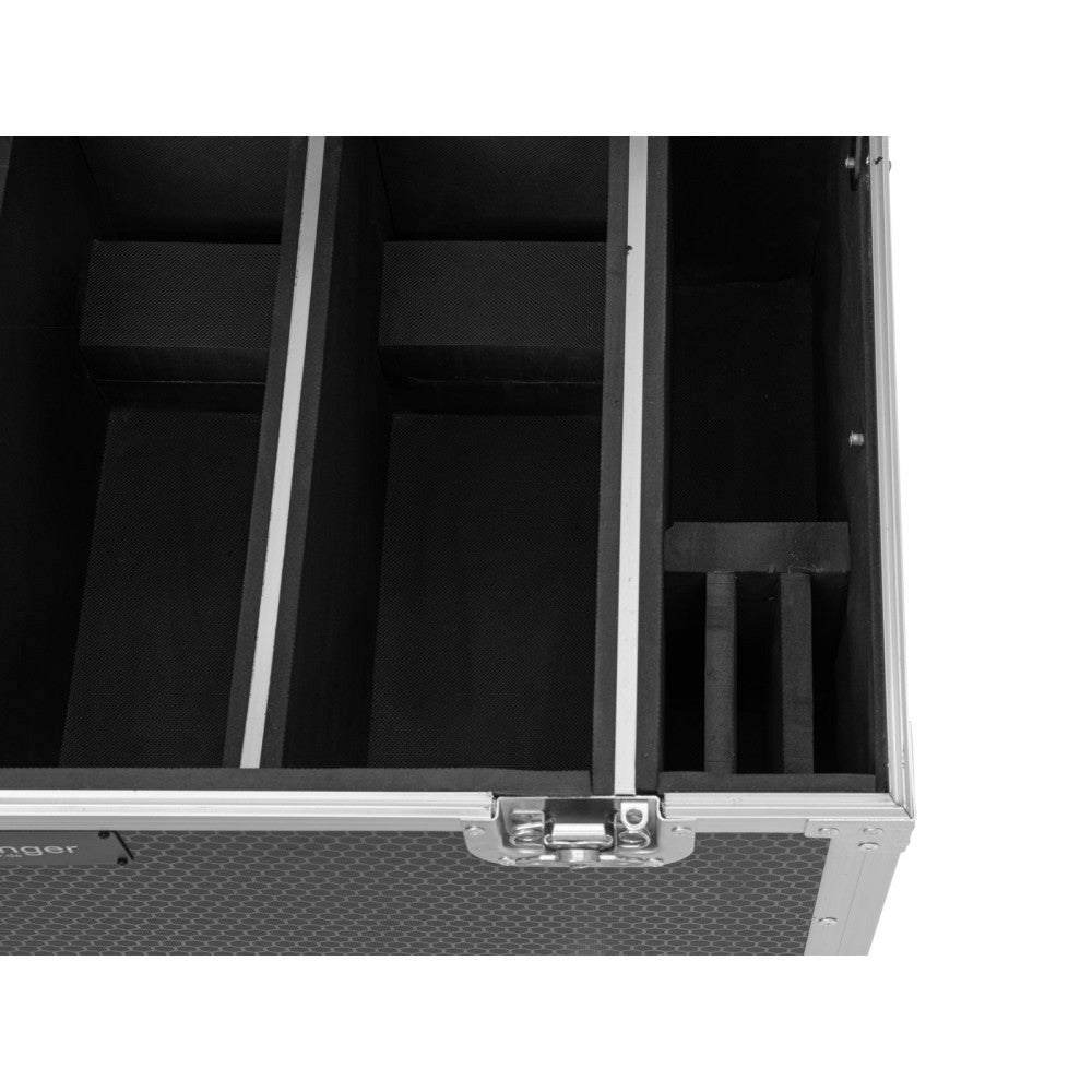 ROADINGER Flightcase 4x Multiflood IP 8x10W RGBW Wash