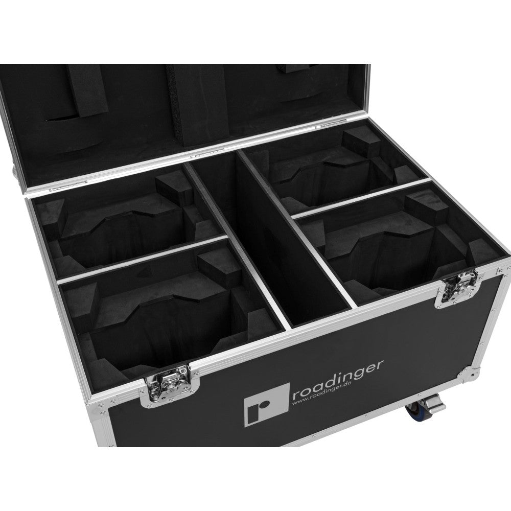 ROADINGER Flightcase 4x EYE-740 MK2 con ruedas