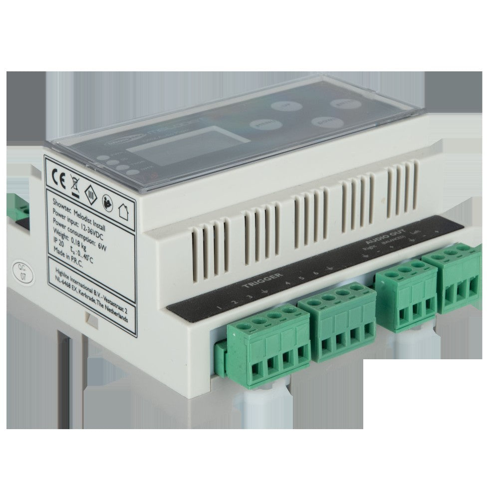 Showtec Melodist Install Lettore WAV controllabile via DMX
