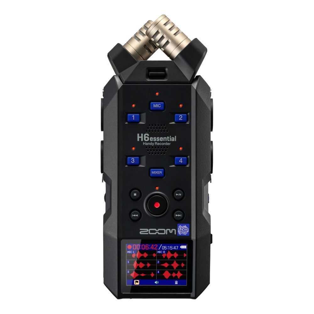 ZOOM H6Essential - REGISTRATORE DIGITALE 6 TRACCE 32 BIT