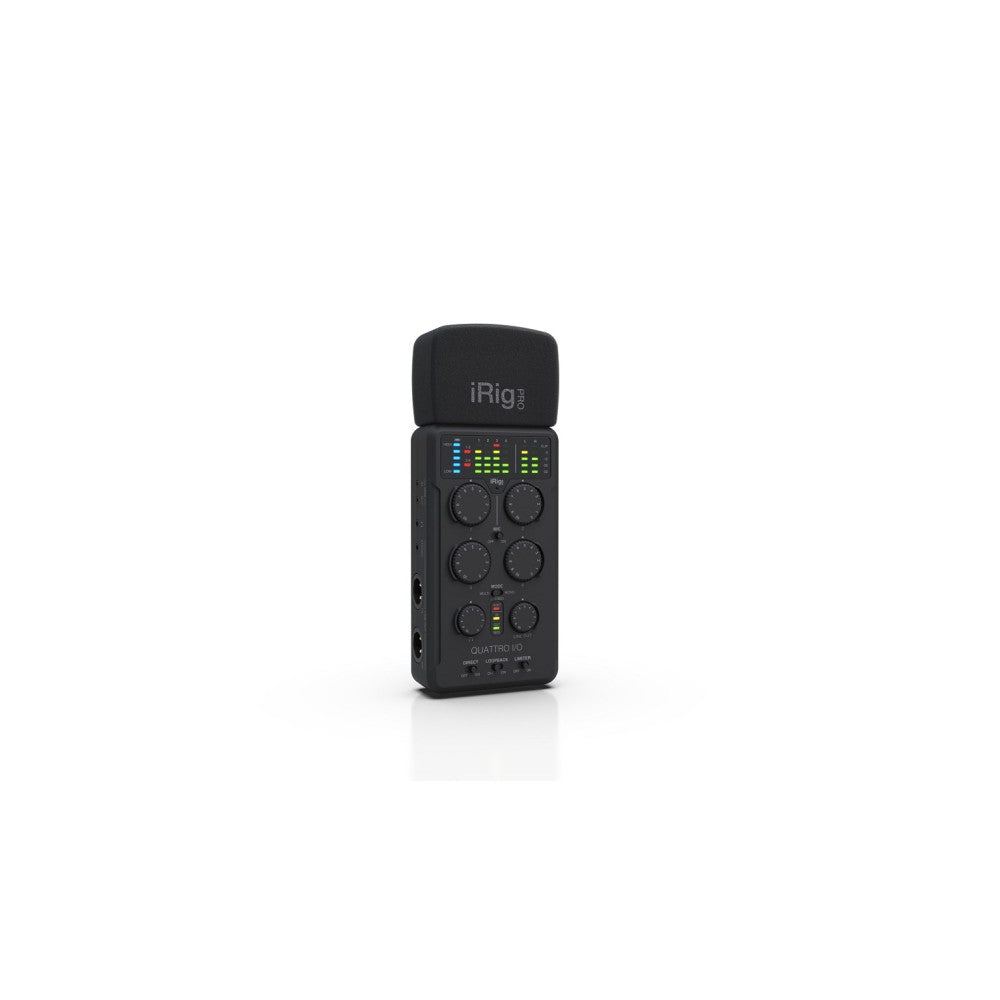 IK MULTIMEDIA IRIG PRO QUATTRO I/O DELUXE SCHEDA AUDIO PORTATILE