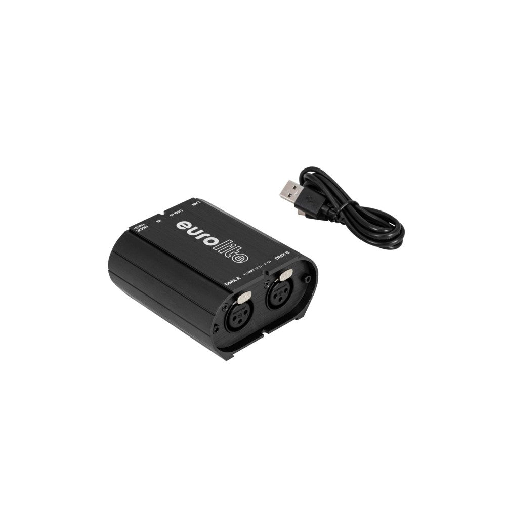 EUROLITE Interfaccia USB/LAN-DMX 2x512 canali