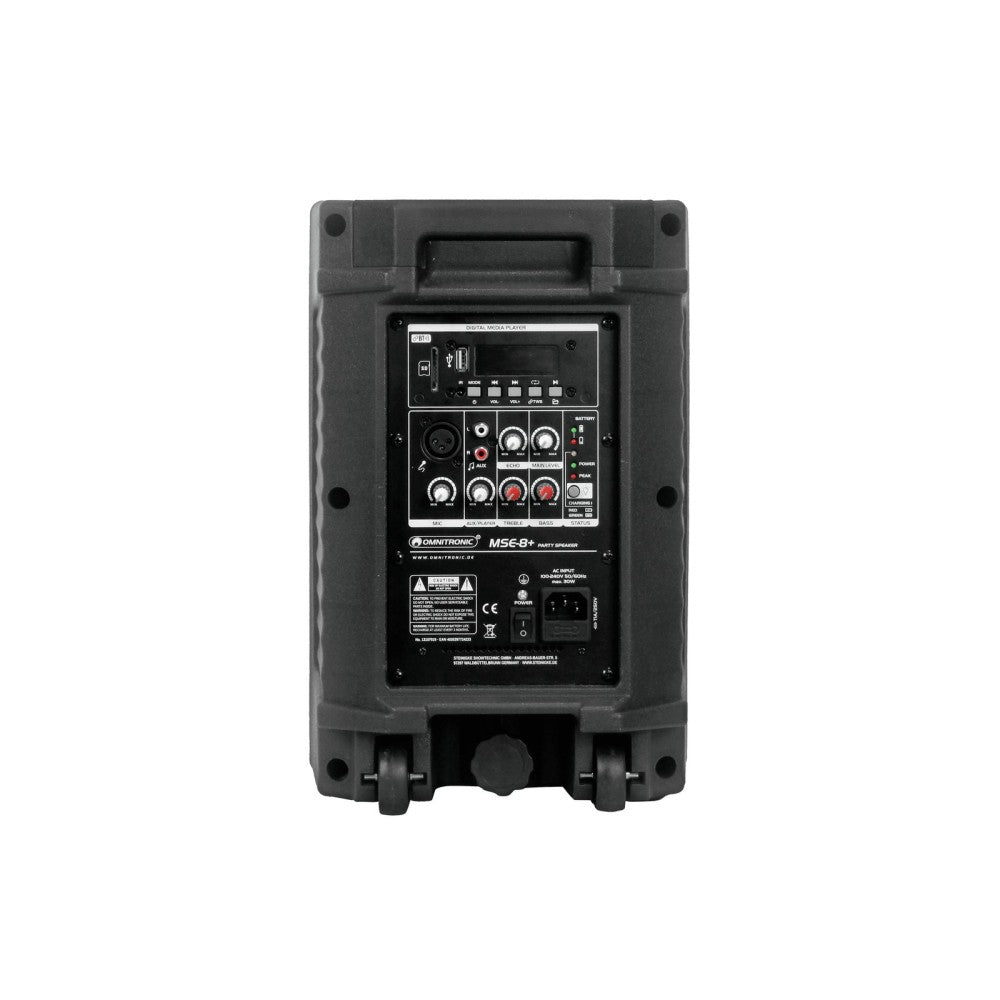 OMNITRONIC MSE-8+ Battery-powered speaker with LED light effects