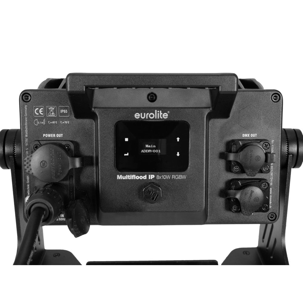 EUROLITE Multiflood IP 8x10W RGBW Wash