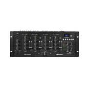 OMNITRONIC PM-444Pi Mixer DJ a 4 canali con lettore e interfaccia USB