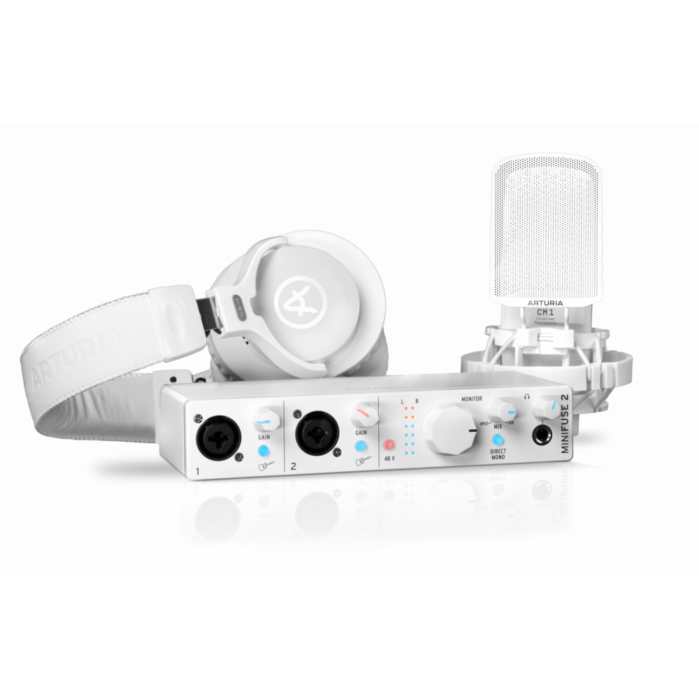 ARTURIA MiniFuse Recording Pack White