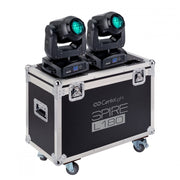 CENTOLIGHT SPIRE L180 SET DI 2 TESTE MOBILI A LED DA 180W CON FLIGHT CASE