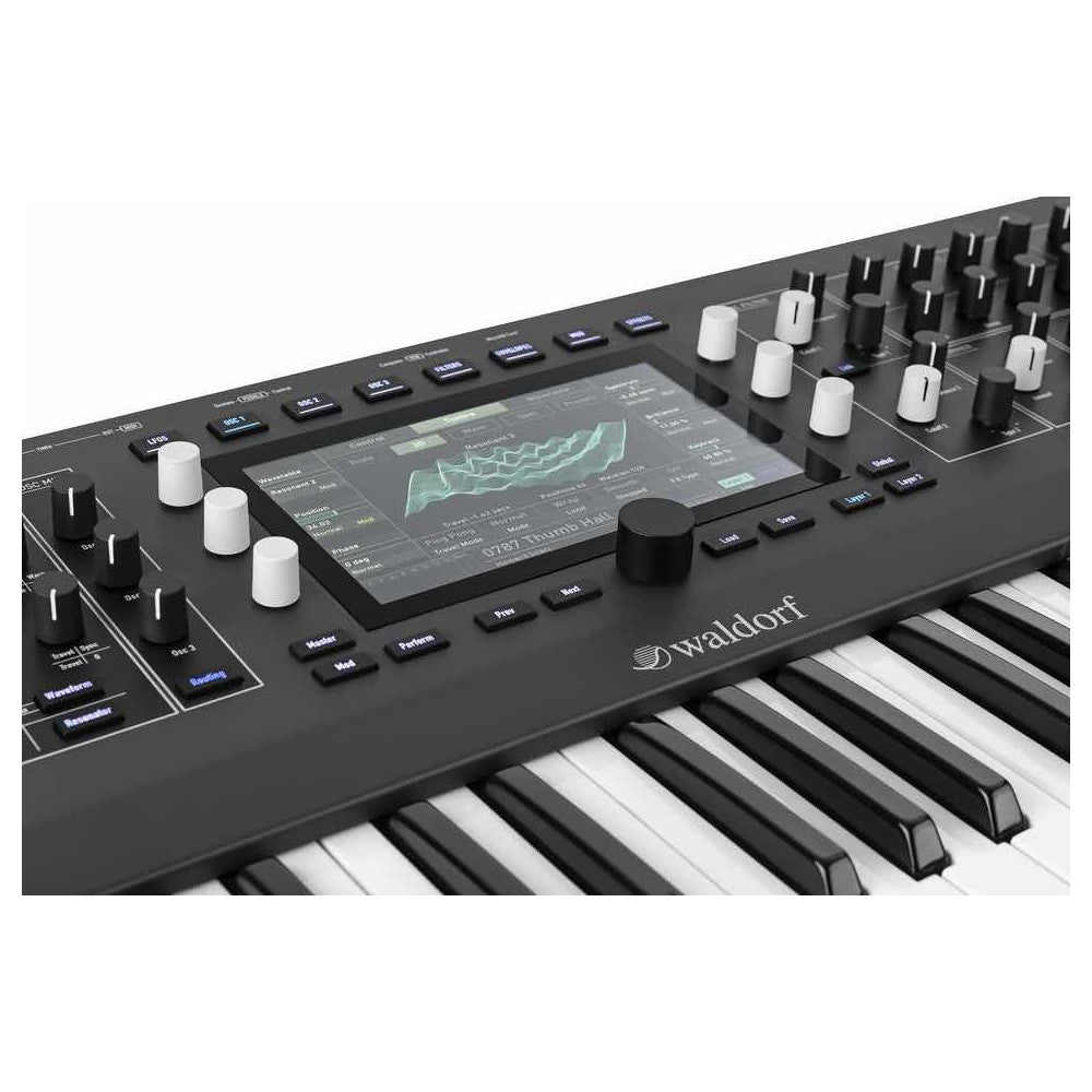 WALDORF IRIDIUM KEYBOARD Sintetizzatore a 3 oscillatori 49 tasti