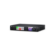 Blackmagic Design Live production switcher, 10 standards converted 12G-SDI inputs, 6 12G-SDI aux outputs, DVE, 4 ATEM advanced k