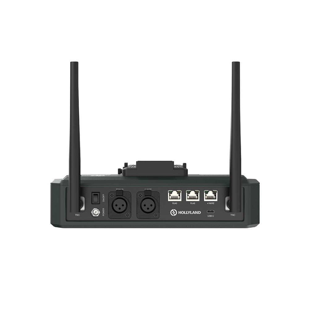 Hollyland Full Duplex Wireless intercom system with 8 headsets (1 wired) hub