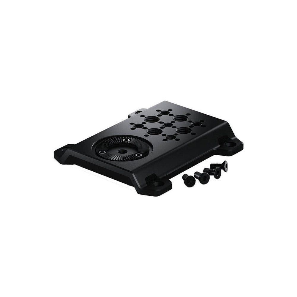 Blackmagic Design Optional side plate with 5 1/4" threads and 4 3/8" threads for adding accessories and mounting point with rose