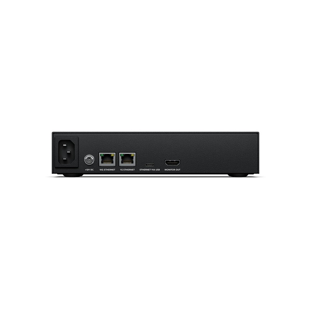 Blackmagic Design High performance network storage for film and television, high speed 10G Ethernet connection, 4 internal M.2 f