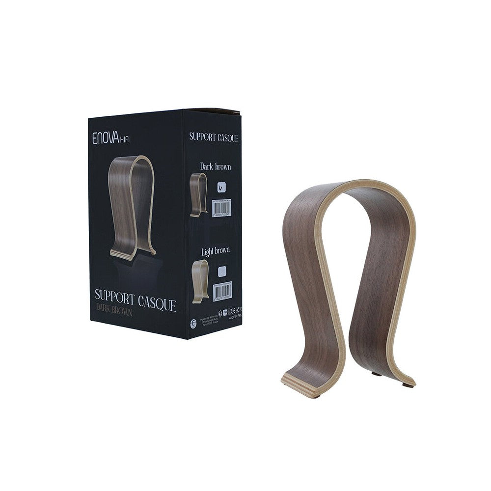 Enova Hifi Dark brown headphone holder