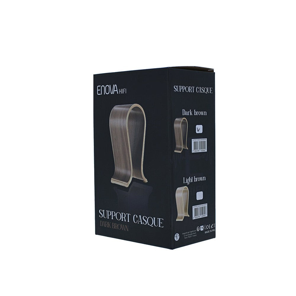 Enova Hifi Dark brown headphone holder