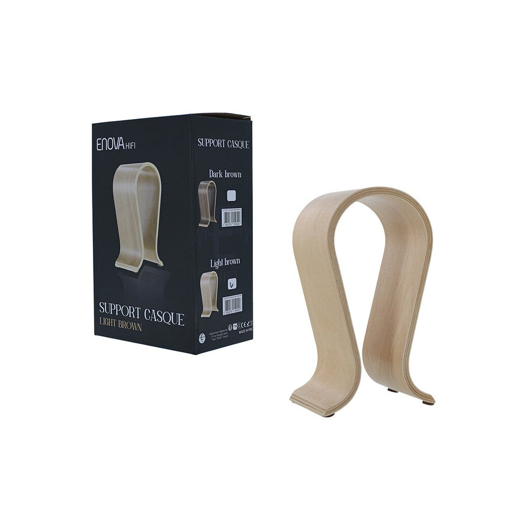 Enova Hifi Light brown headphone stand