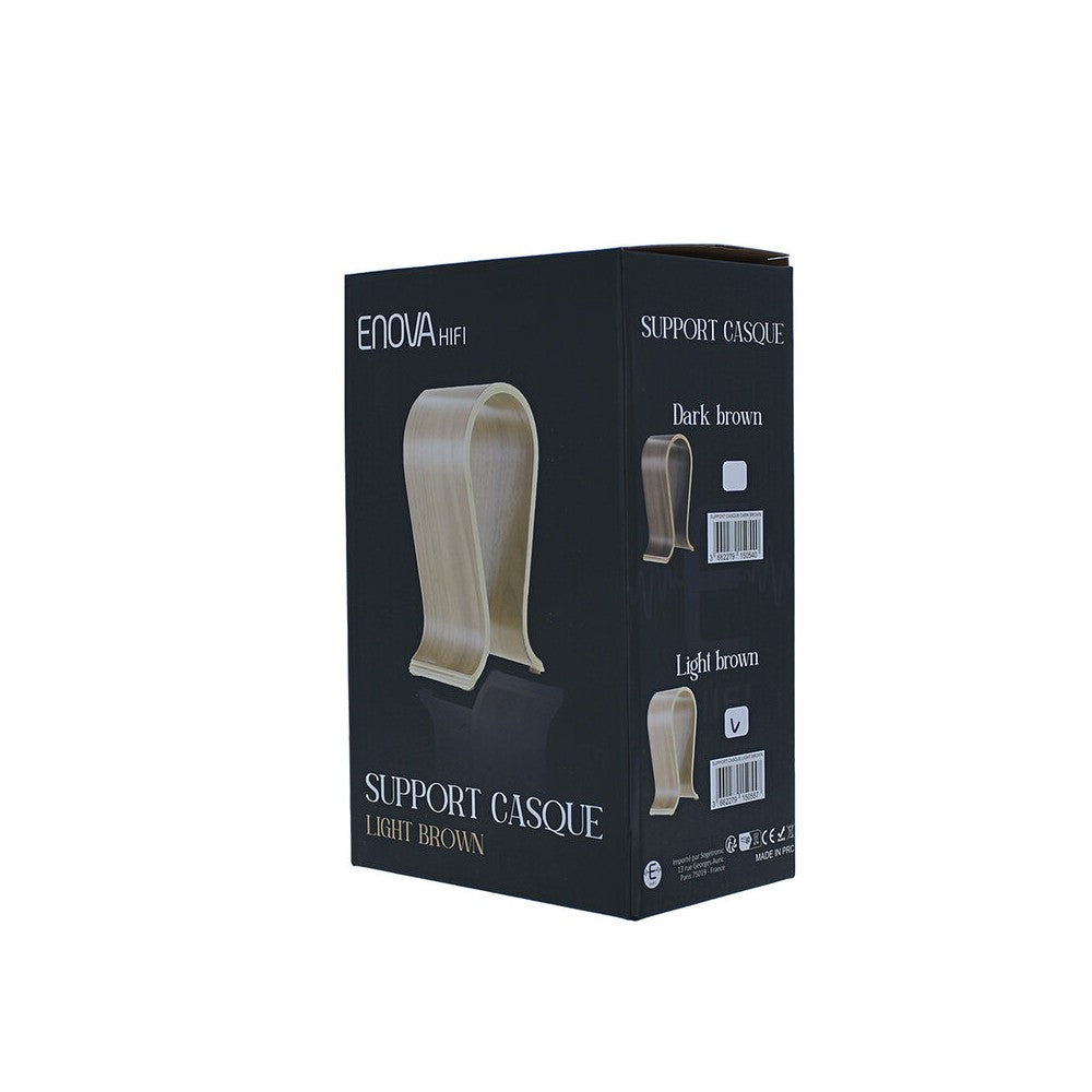 Enova Hifi Light brown headphone stand