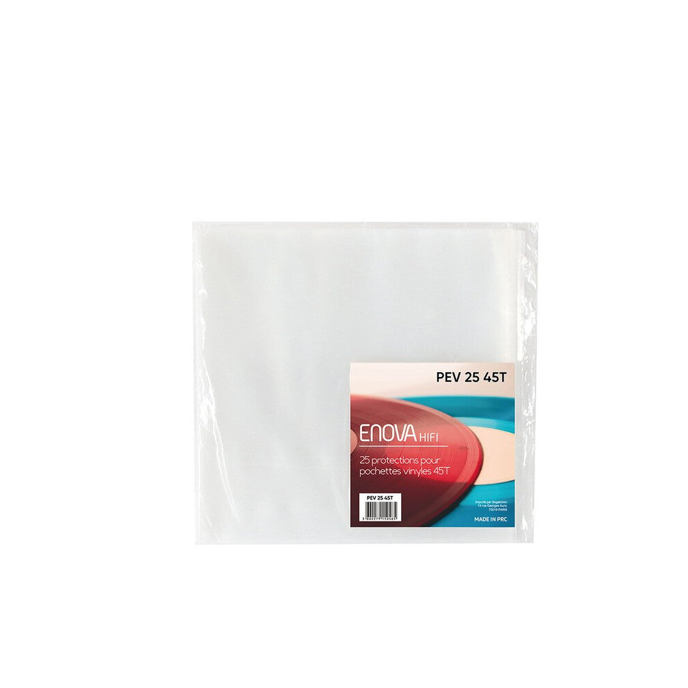 Enova Hifi 25 vinyl pouch protector for 45 rpm records