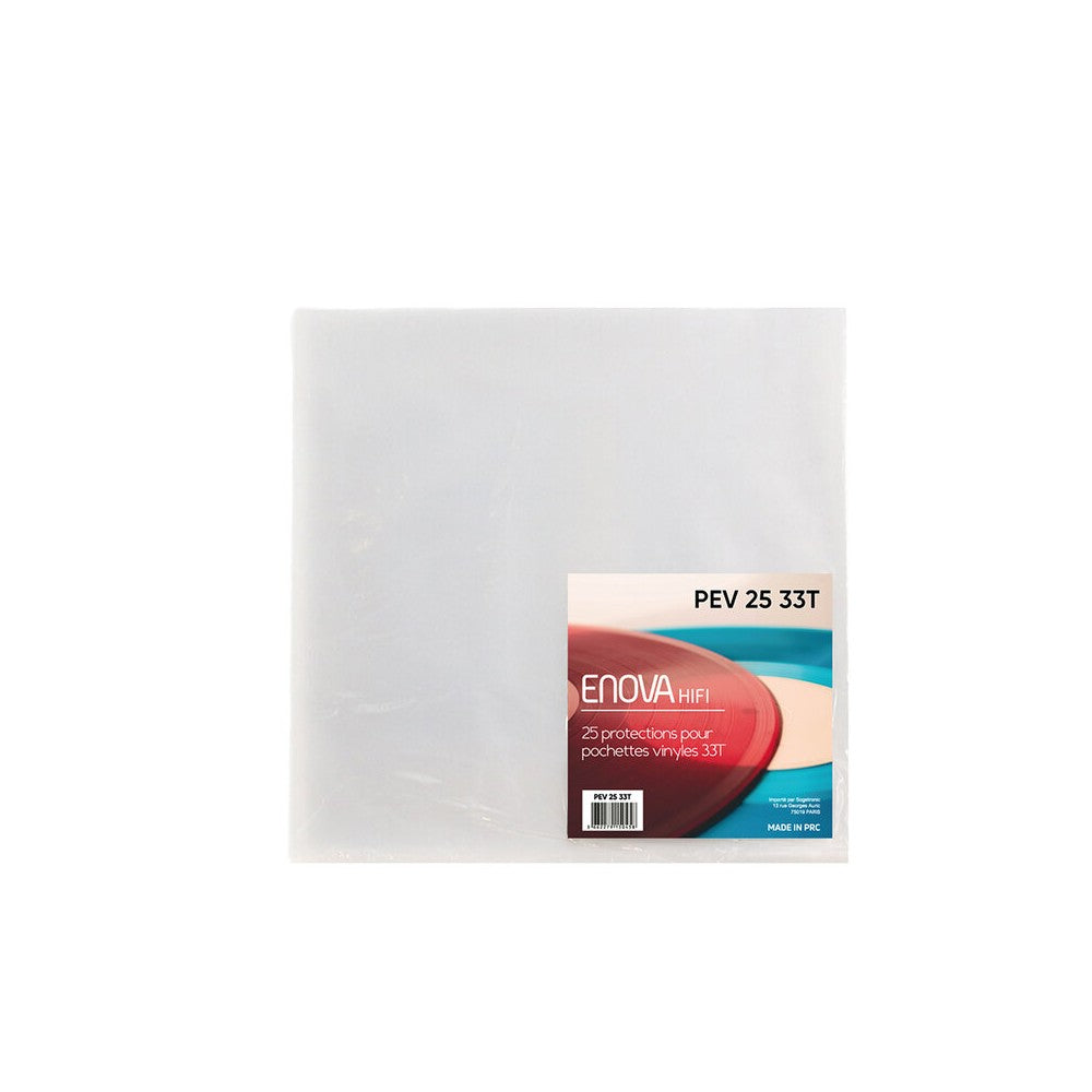 Enova Hifi 25 vinyl pouch protector for 33 rpm records