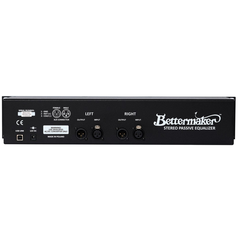 Bettermaker VSPE Valve Stereo Passive Equalizer