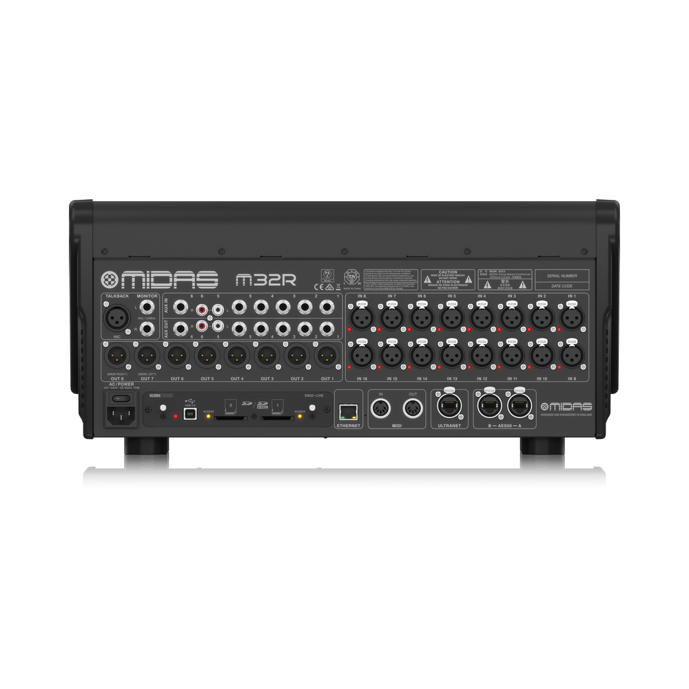 MIDAS M32R Live + DL32 Stagebox Bundle