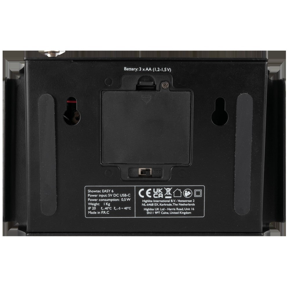 Controlador DMX móvil Showtec Easy 6 de 6 canales - DMX de 5 pines