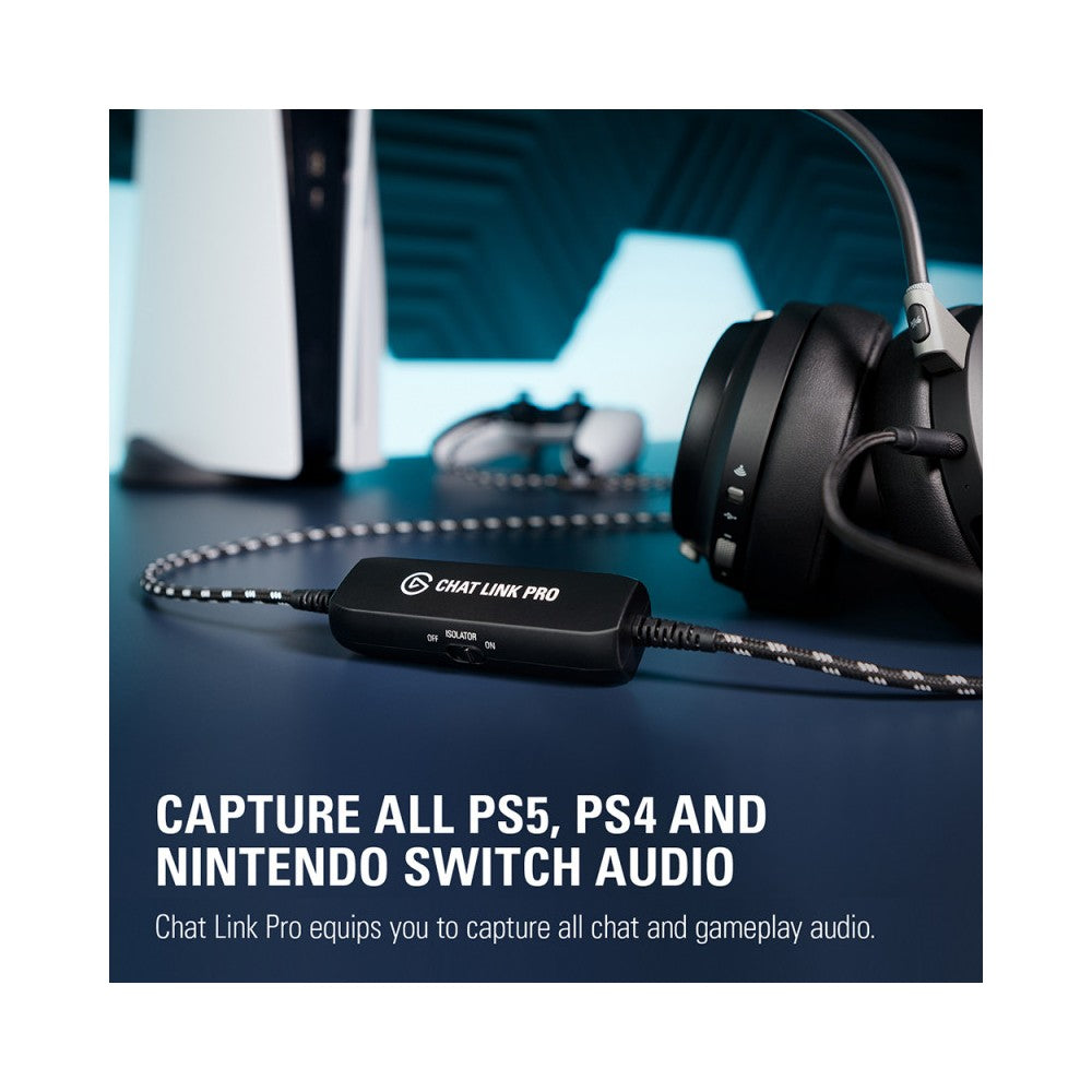 Elgato Graba o retransmite audio de voz y de juego de PS5, PS4 o Nintendo Switch