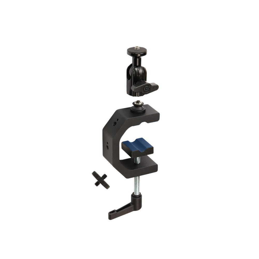 Elgato Heavy-duty G-Clamp with a ball head and four ¼-inch threads