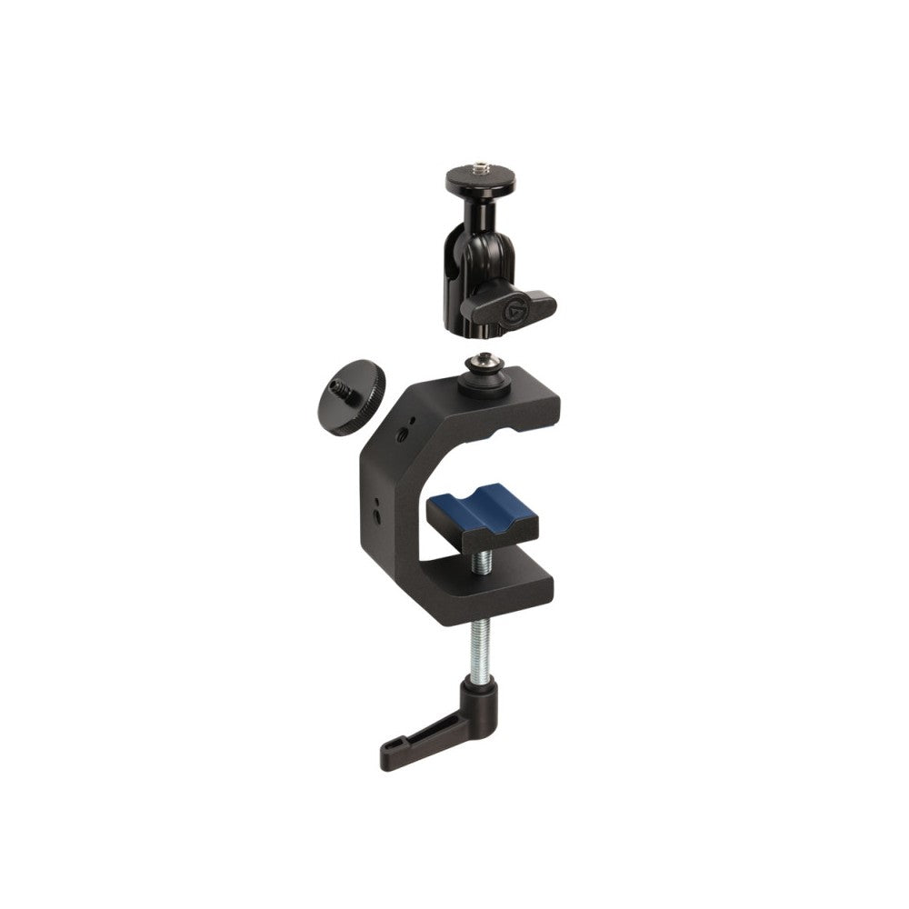 Elgato Heavy-duty G-Clamp with a ball head and four ¼-inch threads