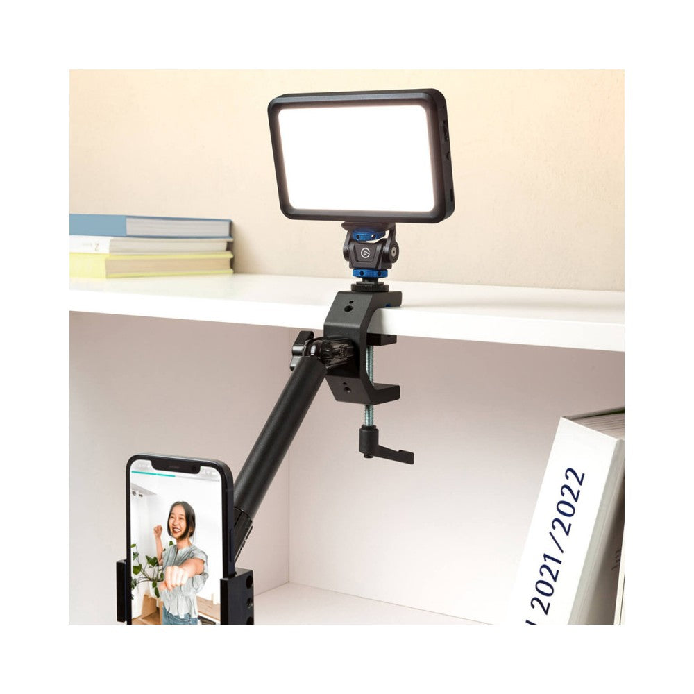 Elgato Heavy-duty G-Clamp with a ball head and four ¼-inch threads