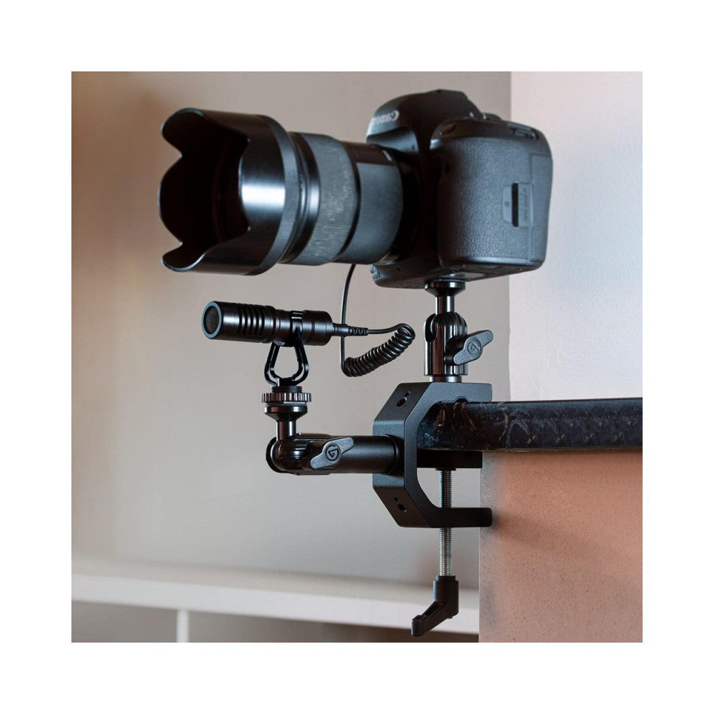 Elgato Heavy-duty G-Clamp with a ball head and four ¼-inch threads