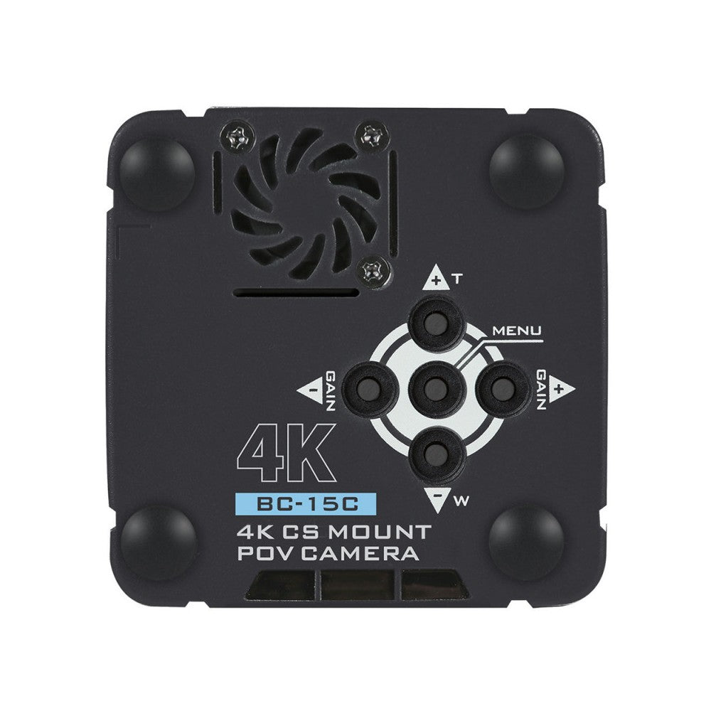 Datavideo POV (Point Of View Camera), 1/2.3" 4K CMOS sensor captures with removable lens