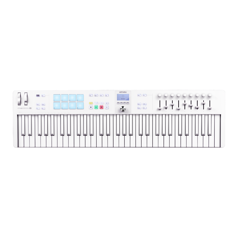Arturia KeyLab Essential 61 mk3 Alpine White