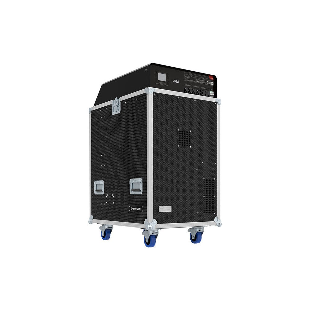 Sparkular Powerful confetti launcher with output up to 18 m, dual fully automatic confetti dosing hopper, DMX control