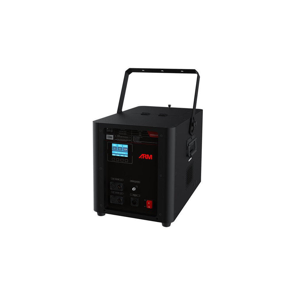 Sparkular Controllable compact confetti launcher, 9 L automatic confetti dosing hopper, DMX control