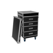 ROADINGER WDS-2 Flightcase con 4 cassetti e ruote