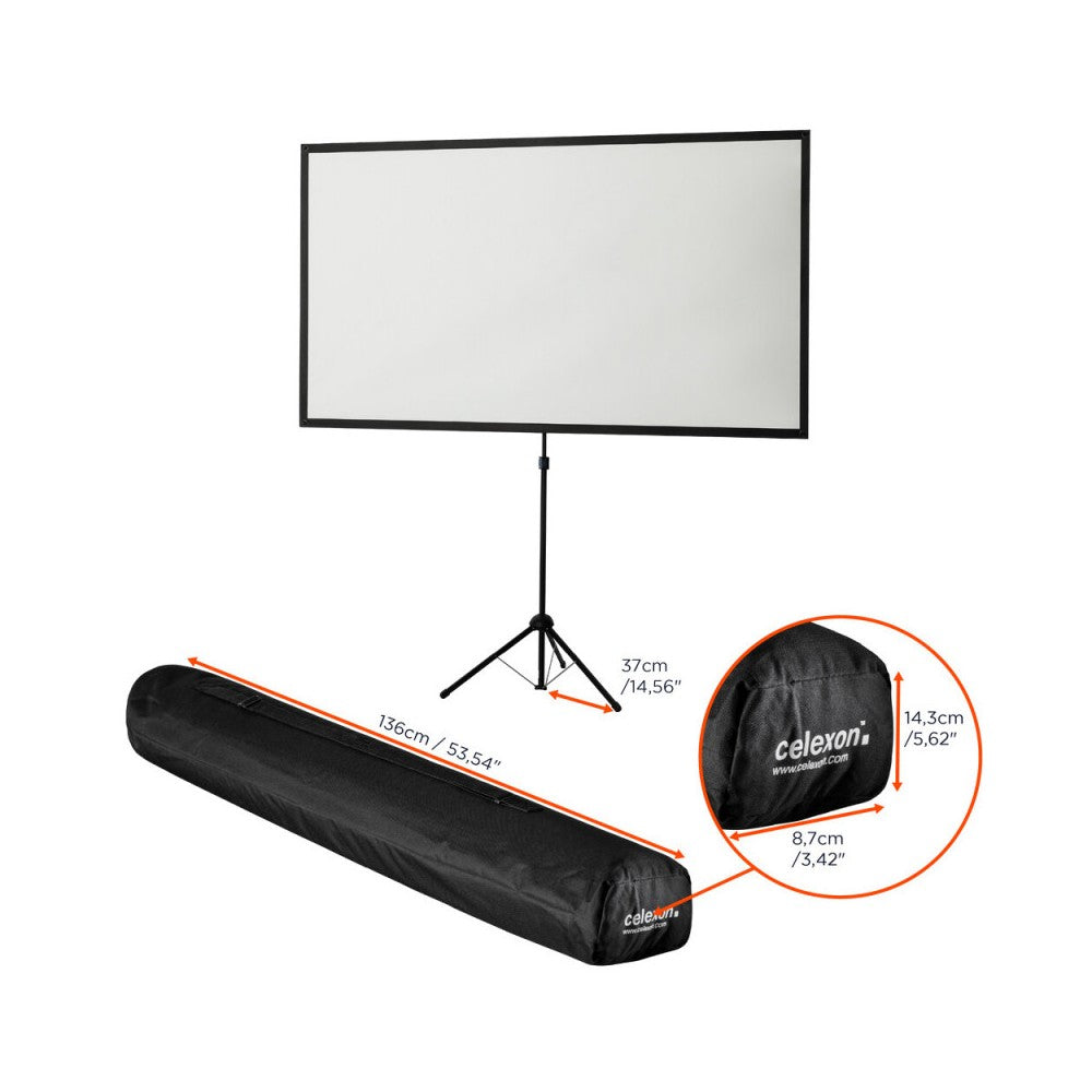 Celexon 1091741 Ultra Light-weight Tripod screen 199 x 112 cm 16:9