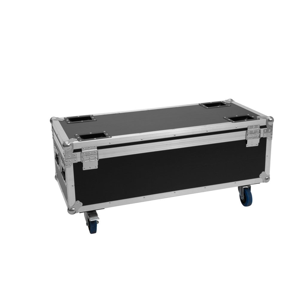 ROADINGER Flightcase 2x LED TMH Bar-S120 con ruedas